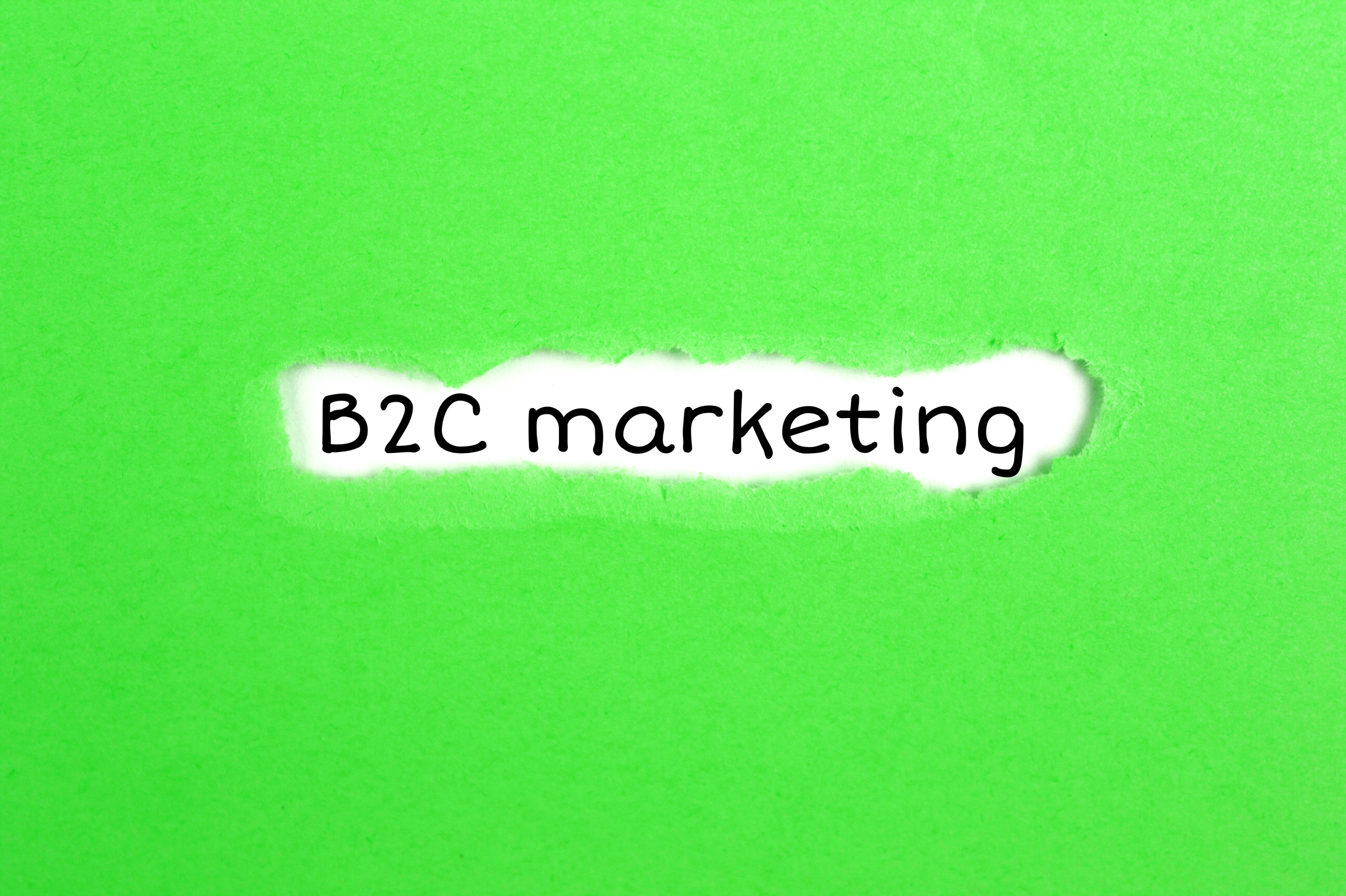 Business-to-consumer marketing, or B2C marketing